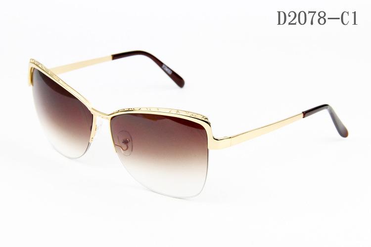 新款太阳眼镜 超时尚 广州眼镜厂专业定做太阳镜 欧美之风 d2078
