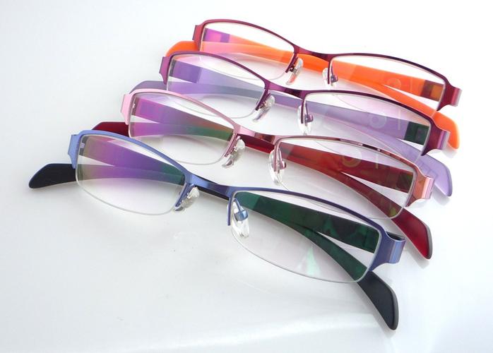 腾达眼镜] 时尚男女金属tr90眼镜架 防辐射眼镜 工厂批发 6447