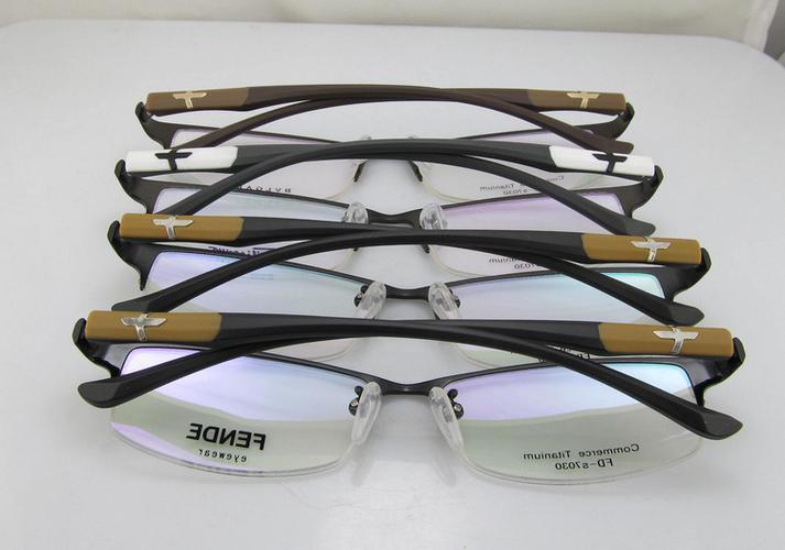 2014新款纯钛半框眼镜架s7030时尚商务男款近视眼镜框工厂批发