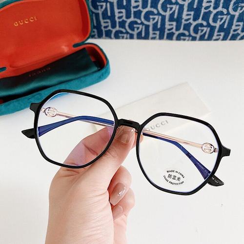 网络款不规则镜框 新品tr90防蓝光眼镜 素颜小巧可配近视工厂批发